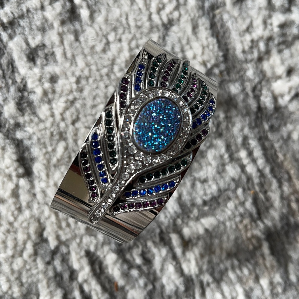 Peacock costume bracelet